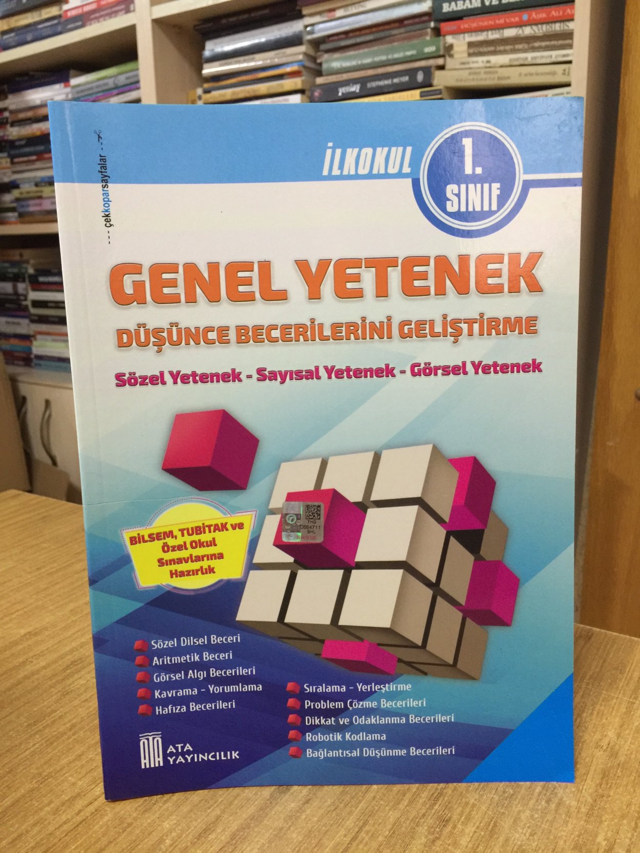 1. Sınıf Bilsem Genel Yetenek Düşünce Becerilerini Geliştirme Ata Yayıncılık