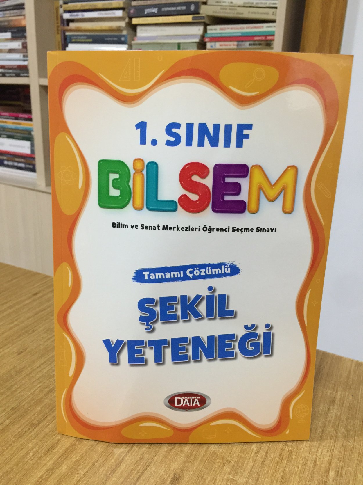1. Sınıf Bilsem Tamamı Çözümlü Şekil Yeteneği Data Yayınları