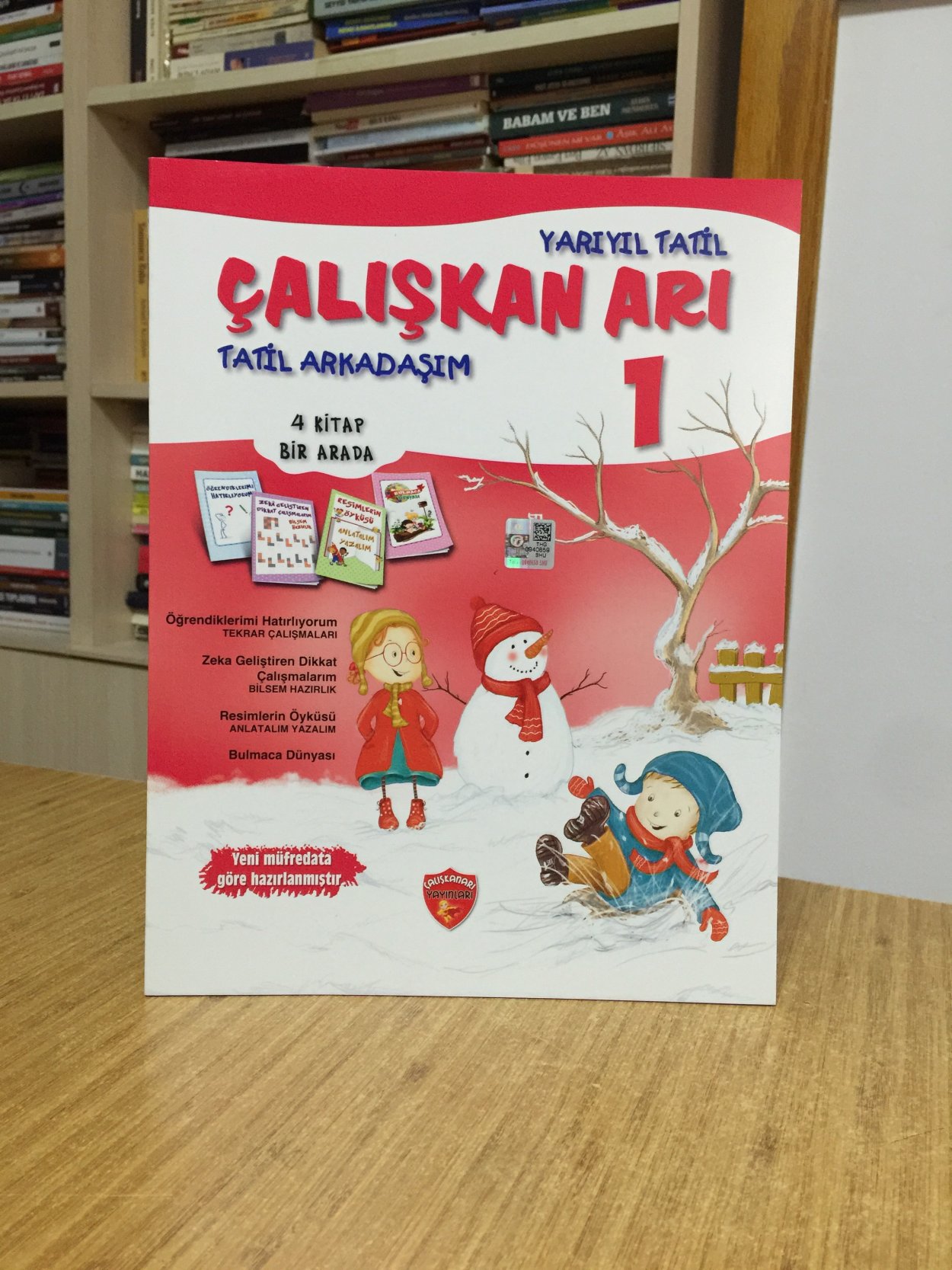 1. Sınıf Tatil Arkadaşım Çalışkan Arı Yayınları 