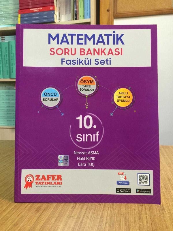 10. Sınıf MATEMATİK Soru Bankası Fasikül Seti / Zafer Yayınları