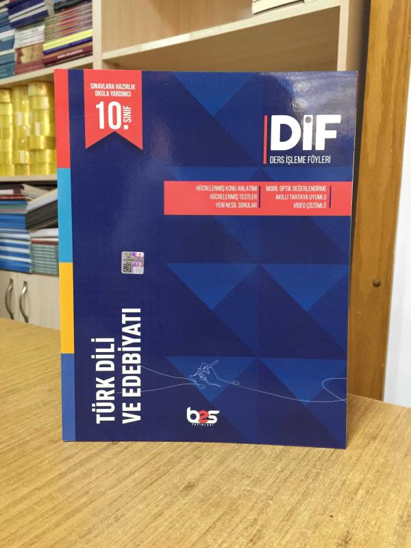 10. Sınıf TÜRK DİLİ VE EDEBİYATI DİF Ders İşleme Föyleri Bes Yayınları