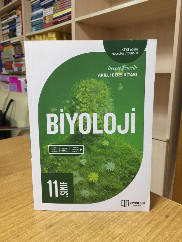 11. Sınıf BİYOLOJİ Beceri Temelli Akıllı Ders Kitabı Elfi Yayıncılık