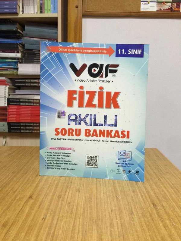 11. Sınıf Fizik Akıllı Soru Bankası Vaf Yayınları
