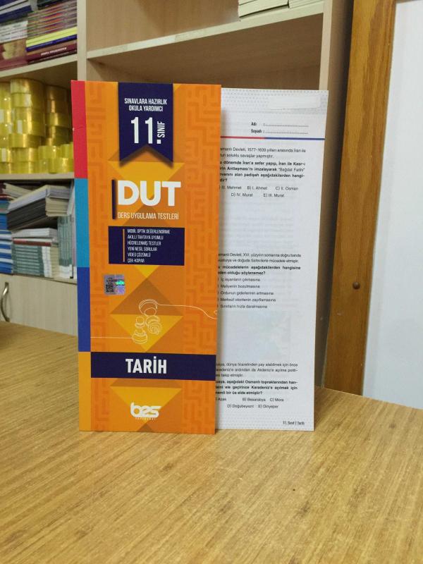 11. Sınıf TARİH DUT Ders Uygulama Testleri Bes Yayınları