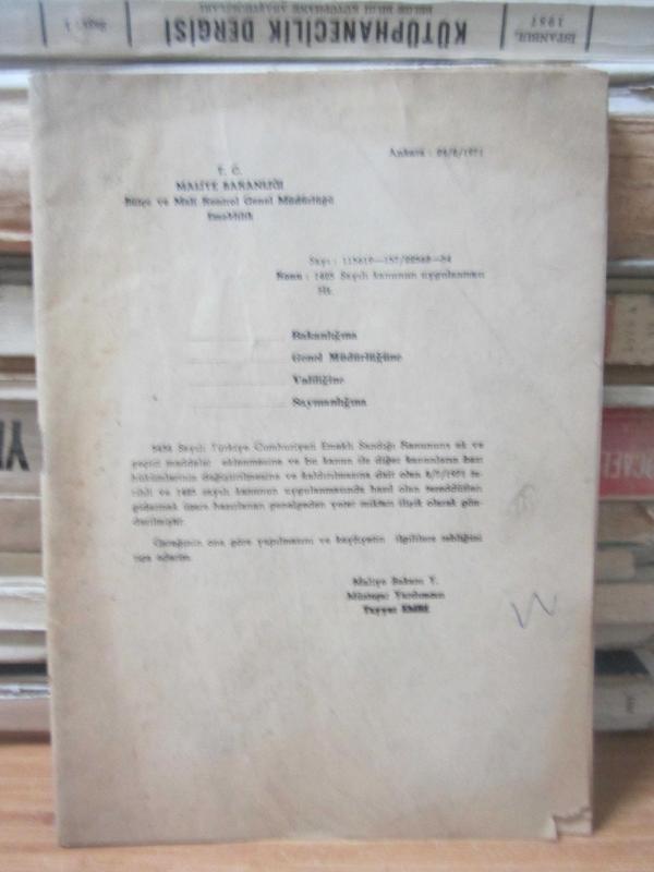 1425 Sayılı Kanunun Uygulanması Hakkında - Bütçe ve Mali Kontrol Genel Müdürlüğü Emeklilik