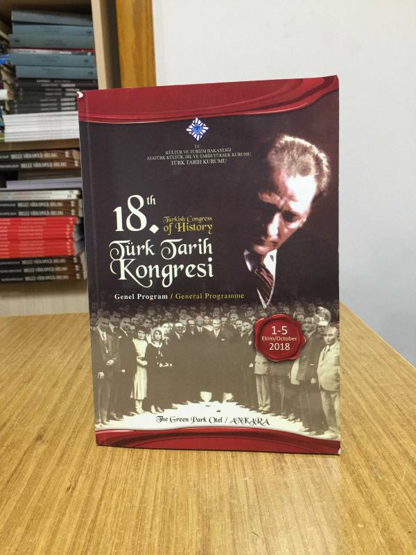 18. Türk Tarih Kongresi Genel Program (1-5 Ekim 2018)