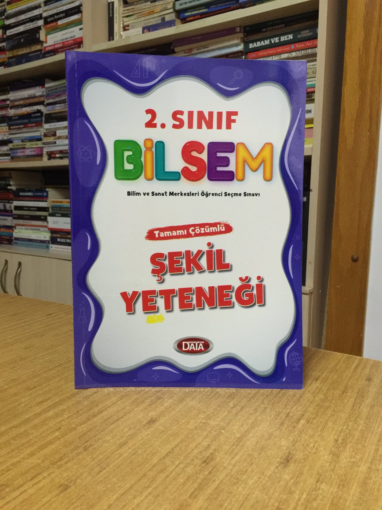 2. Sınıf Bilsem Tamamı Çözümlü Şekil Yeteneği Data Yayınları