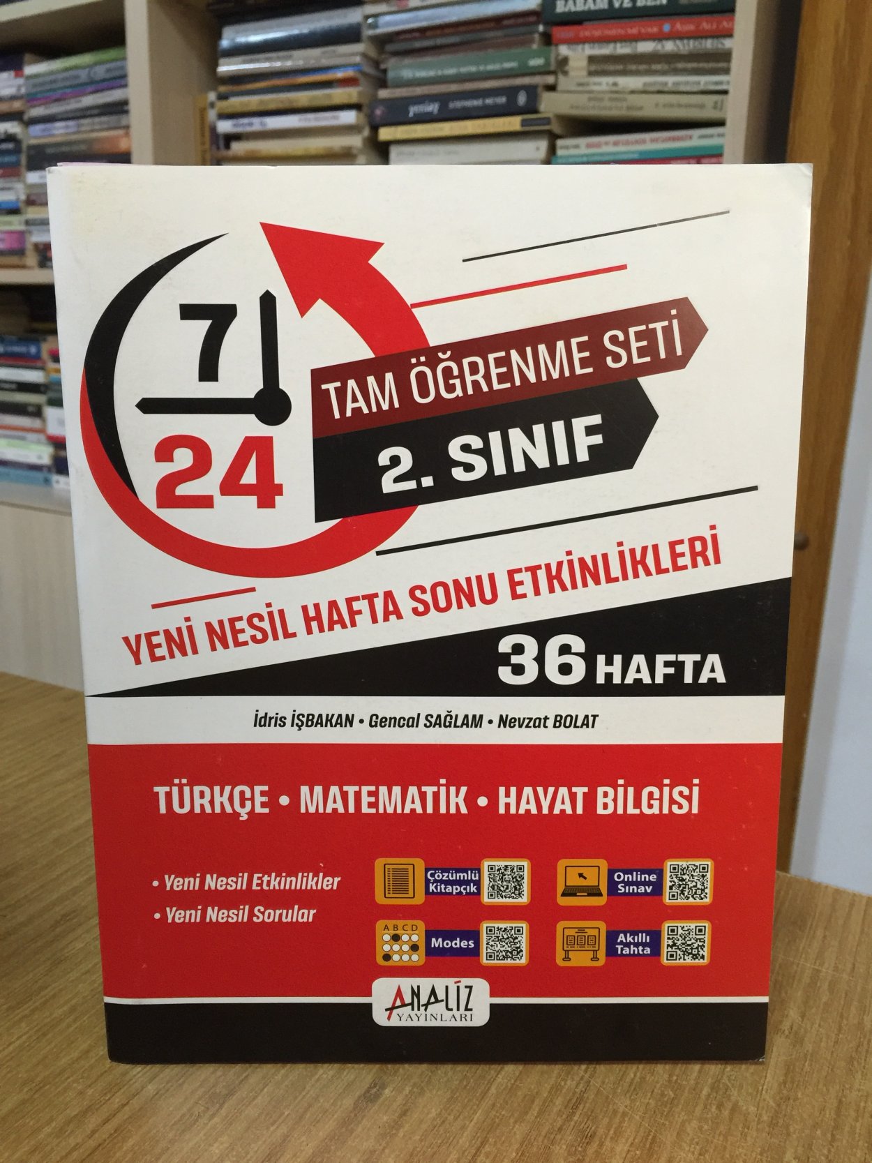 2. Sınıf Tam Öğrenme 36 Hafta Etkinliği ( Türkçe - Matematik - Hayat Bilgisi ) Analiz Yayınları
