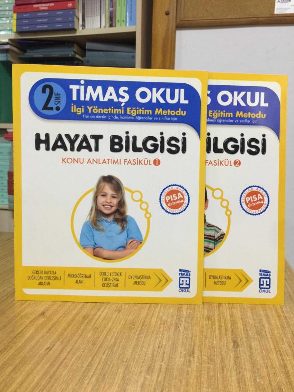 2. Sınıf TİMAŞ OKUL İlgi Yönetimi Eğitim Metodu HAYAT BİLGİSİ Konu Anlatımı Fasikül 1 ve Fasikül 2