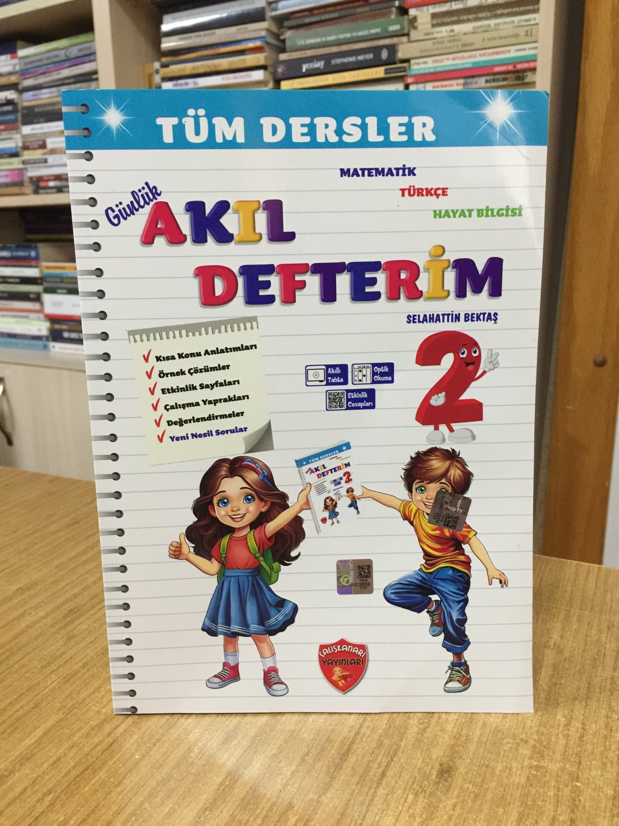 2. Sınıf Tüm Dersler Akıl Defterim Çalışkan Arı Yayınları
