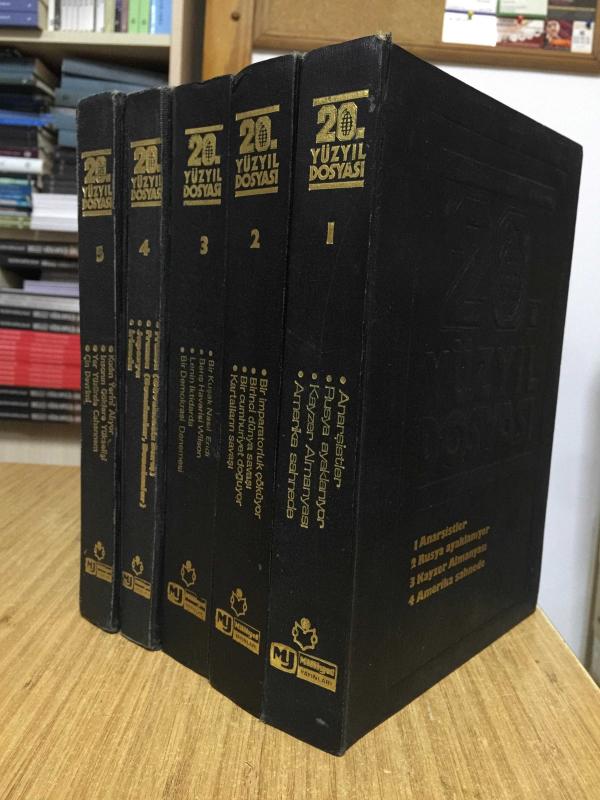 20. YÜZYIL DOSYASI (5 CİLT TAKIM) Milliyet Yayınları