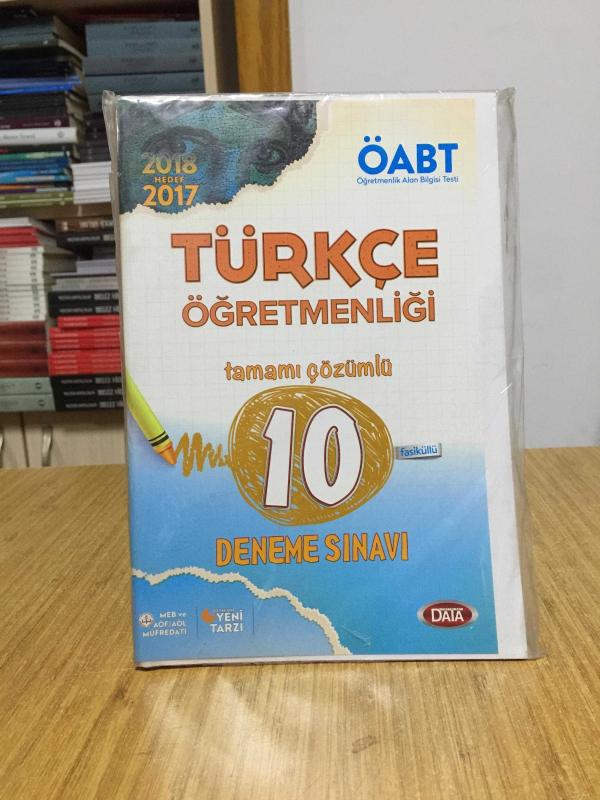 2017 ÖABT Türkçe Öğretmenliği Tamamı Çözümlü 10 Deneme Data Yayınları