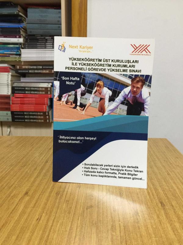 2019 GYS Yükseköğretim Üst Kuruluşları ile Yüseköğretim Kurumları Personeli Sınavı Son Hafta Notu Next Kariyer Yayınları
