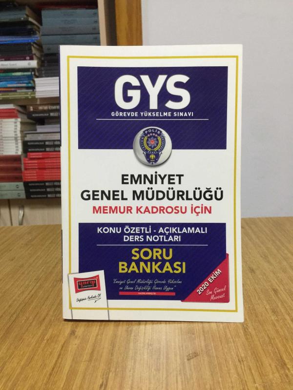 2020 GYS Emniyet Genel Müdürlüğü Memur Kadrosu İçin Konu Özetli Soru Bankası Yargı Yayınları