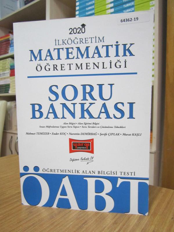 2020 İlköğretim Matematik Öğretmenliği Soru Bankası