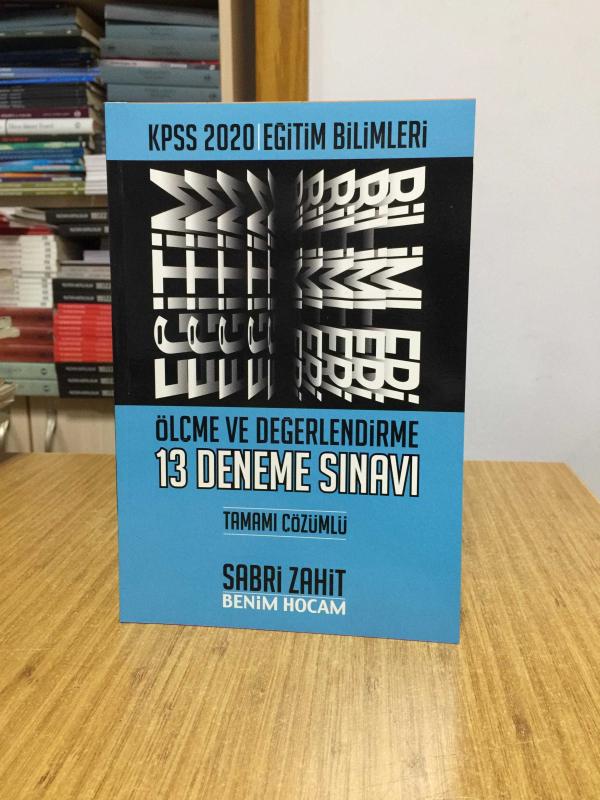 2020 KPSS Eğitim Bilimleri Ölçme ve Değerlendirme Tamamı Çözümlü 13 Deneme Benim Hocam Yayınları