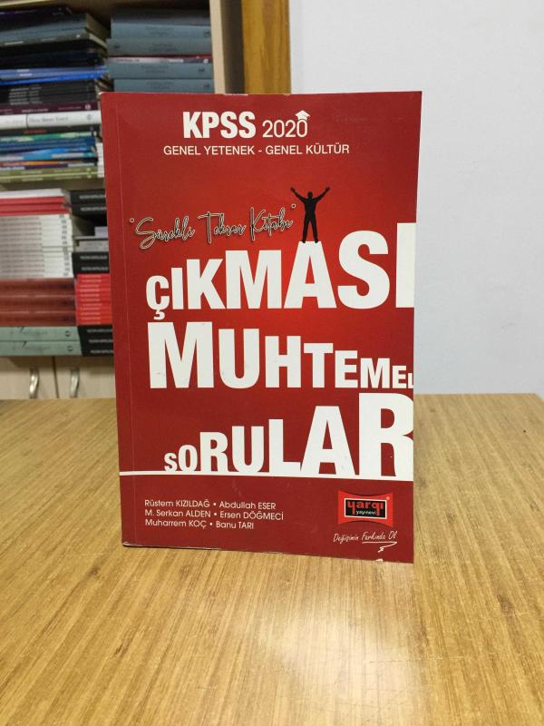 2020 KPSS Genel Yetenek Genel Kültür Çıkması Muhtemel Sorular Sürekli Tekrar Kitabı Yargı Yayınları