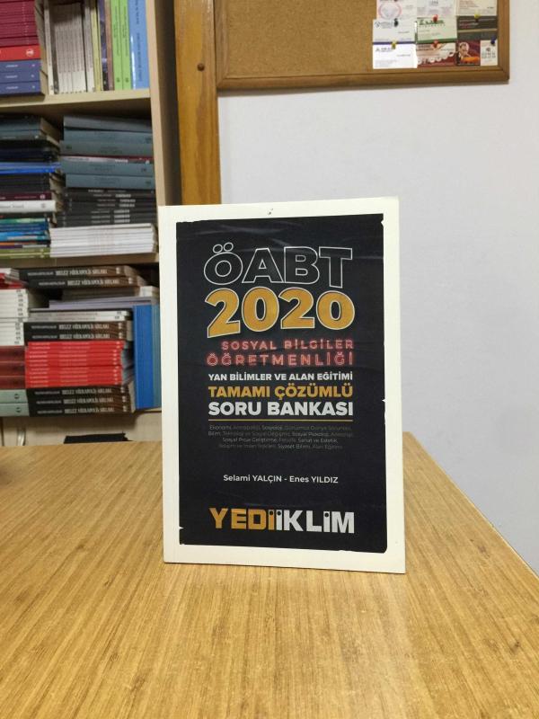 2020 KPSS ÖABT Sosyal Bilgiler Öğretmenliği Tamamı Çözümlü Soru Bankası Yediiklim Yayınları