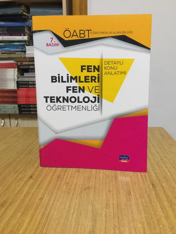 2020 ÖABT Fen Bilimleri ve Teknoloji Öğretmenliği Konu Anlatımı Nobel Sınav Yayınları