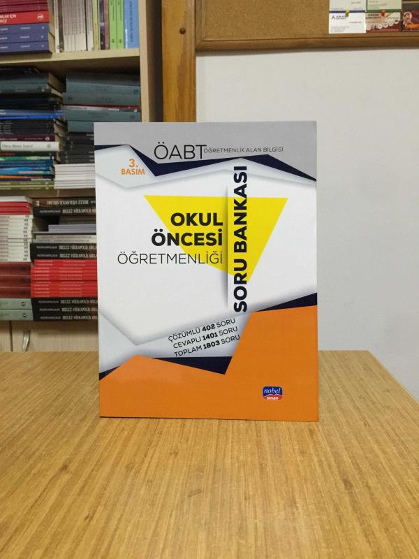 2020 ÖABT Okul Öncesi Öğretmenliği Soru Bankası Nobel Sınav Yayınları