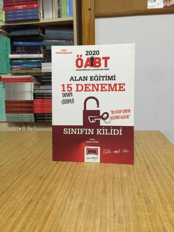 2020 ÖABT Sınıf Öğretmenliği Sınıfın Kilidi Alan Eğitimi 15 Deneme Çözümlü Yargı Yayınları