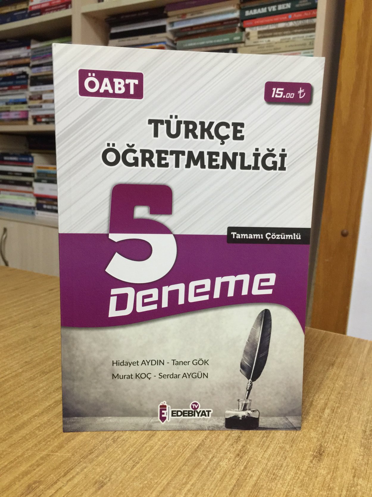 2020 ÖABT Türkçe Öğretmenliği 5 Deneme Çözümlü Edebiyat TV Yayınları