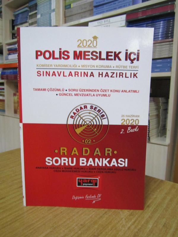 2020 Polis Meslek İçi Sınavlara Hazırlık RADAR Soru Bankası Polis Meslek Mevzuatı (3. KISIM)