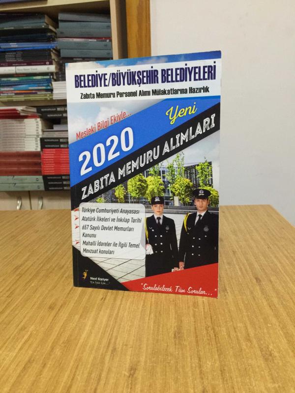 2020 Yılı Tüm Belediye ve Büyükşehir Belediyelerine Zabıta Memuru Alımı Rehberi Next Kariyer Yayınları