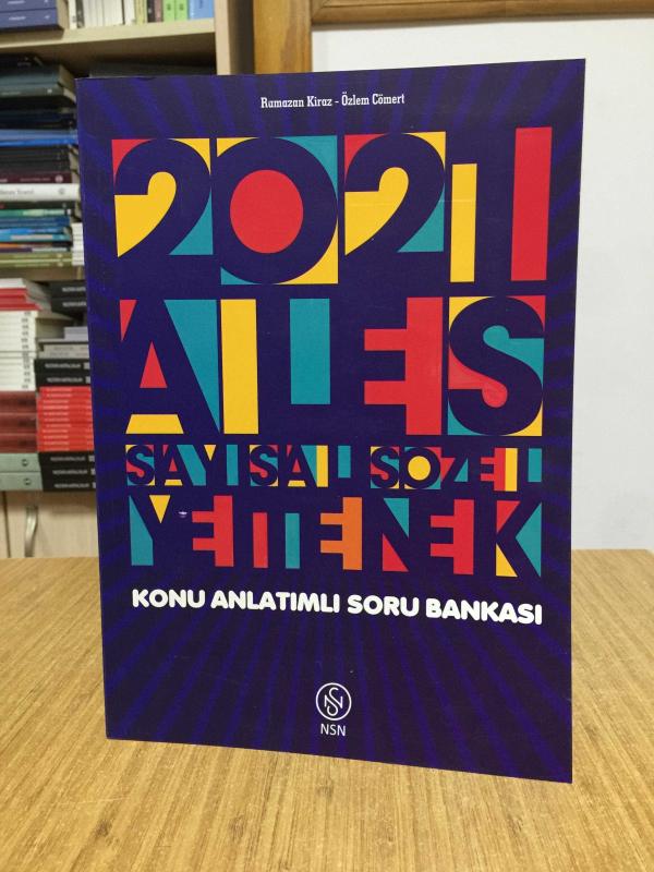 2021 ALES Tek Kitap Sayısal Sözel Yetenek Konu Anlatımlı Soru Bankası NSN Yayınevi