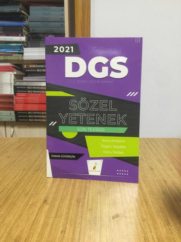 2021 DGS Sözel Yetenek Son Tekrar Konu Anlatımı Pelikan Yayınları