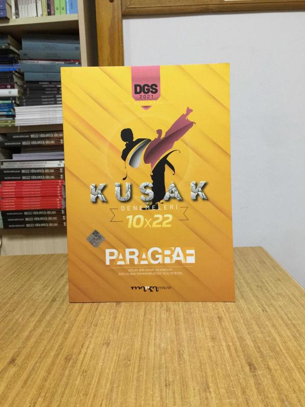 2021 DGS Yeni Nesil Kolaydan Zora 10x22 Paragraf Kuşak Deneme Marka Yayınları