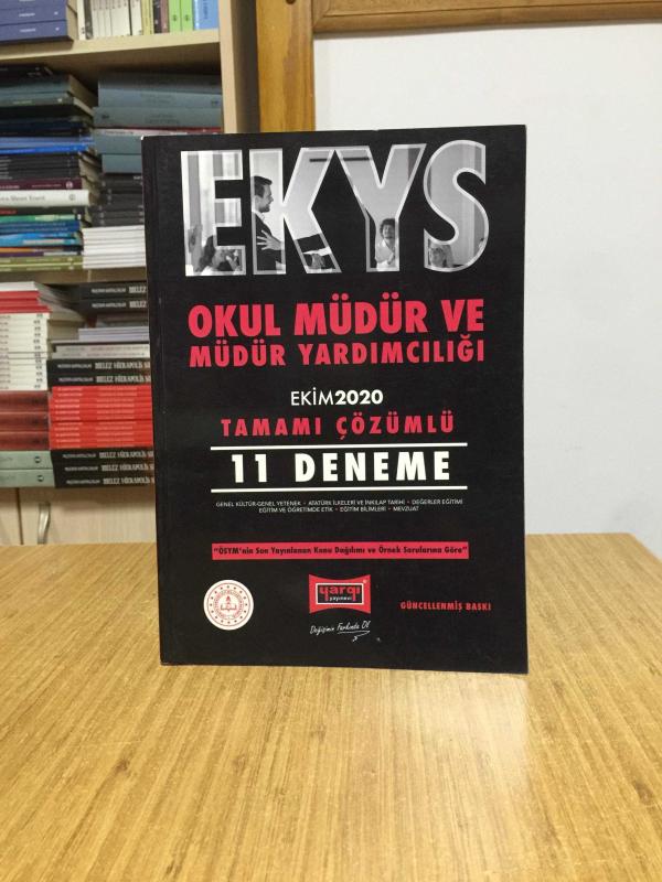 2021 EKYS Okul Müdür ve Müdür Yardımcılığı Tamamı Çözümlü 11 Deneme Yargı Yayınları