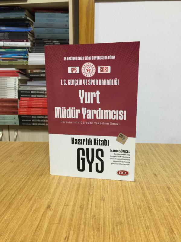2021 GYS Gençlik ve Spor Bakanlığı Yurt Müdür Yardımcısı Hazırlık Kitabı Data Yayınları
