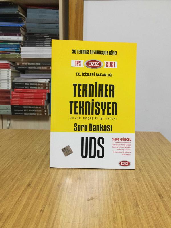 2021 GYS İçişleri Bakanlığı Tekniker Teknisyen Soru Bankası Görevde Yükselme Data Yayınları