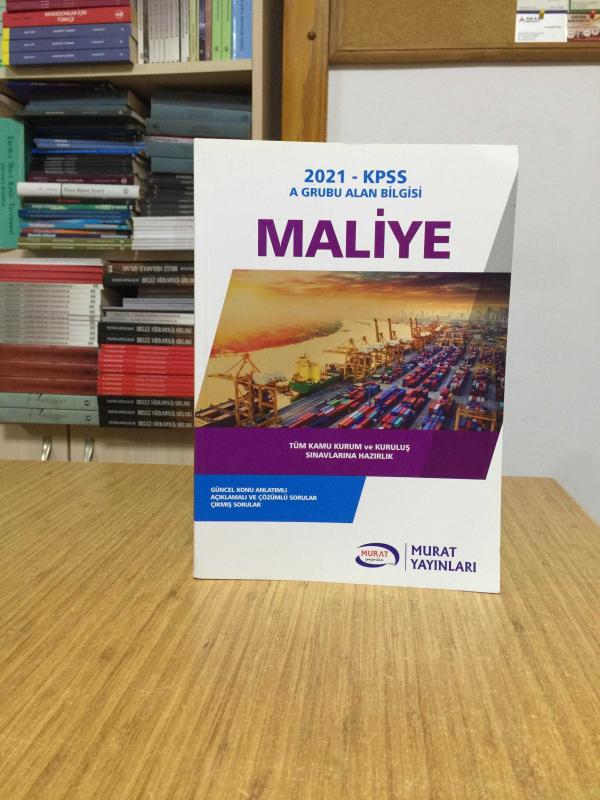 2021 KPSS A Grubu Alan Bilgisi Maliye Murat Yayınları