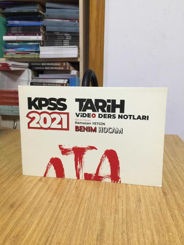 2021 KPSS Tarih Video Ders Notları Benim Hocam Yayınları