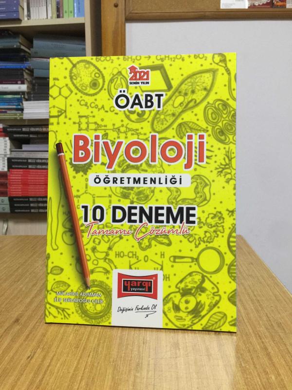 2021 ÖABT Biyoloji Öğretmenliği Tamamı Çözümlü 10 Deneme Yargı Yayınları