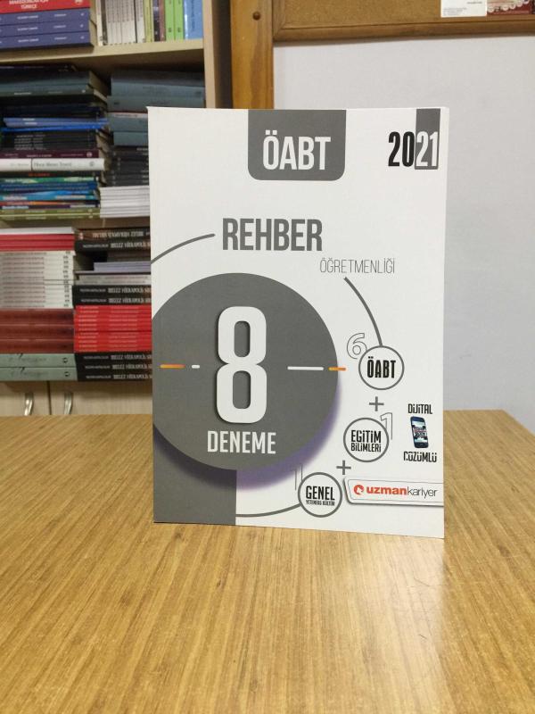 2021 ÖABT Rehber Öğretmenliği 8 Deneme Dijital Çözümlü Uzman Kariyer Yayınları