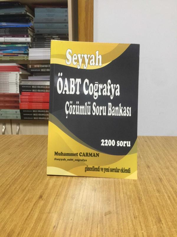 2021 ÖABT Seyyah Coğrafya Çözümlü Soru Bankası Muhammet Carman