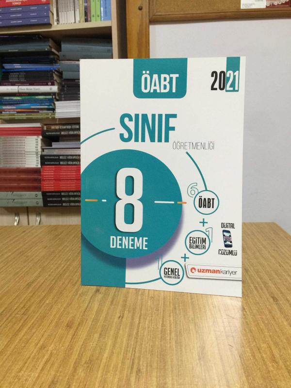 2021 ÖABT Sınıf Öğretmenliği 8 Deneme Dijital Çözümlü Uzman Kariyer Yayınları