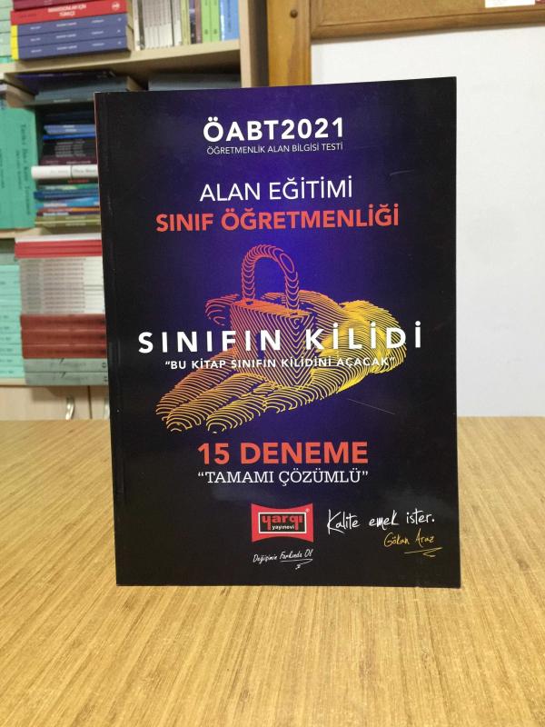 2021 ÖABT Sınıf Öğretmenliği Sınıfın Kilidi Alan Eğitimi Tamamı Çözümlü 15 Deneme Yargı Yayınları