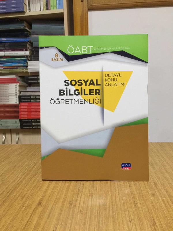 2021 ÖABT Sosyal Bilgiler Öğretmenliği Konu Anlatım Nobel Sınav Yayınları