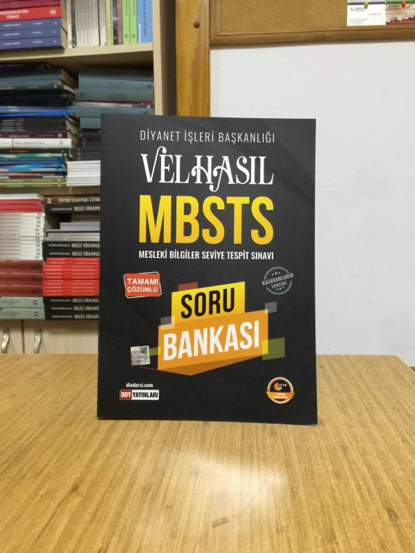 2021 Velhasıl MBSTS Tamamı Çözümlü Soru Bankası DDY Yayınları