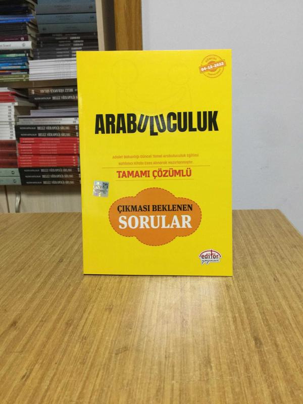 2022 Arabuluculuk Sınavı Çıkması Beklenen Sorular Soru Bankası Çözümlü Editör Yayınları