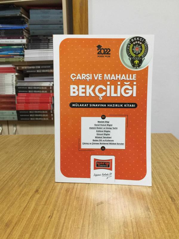 2022 Çarşı ve Mahalle Bekçiliği Mülakat Sınavına Hazırlık Kitabı Yargı Yayınları