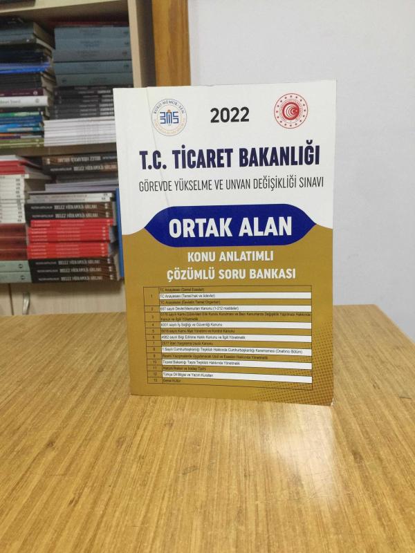 2022 GYS-UDS T.C. Ticaret Bakanlığı ORTAK ALAN Konu Anlatımlı Çözümlü Soru Bankası