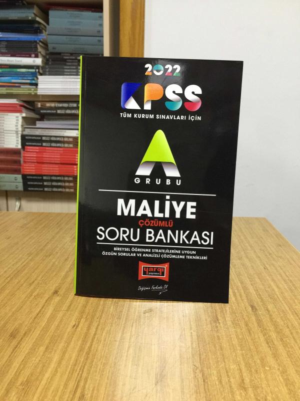 2022 KPSS A Grubu Maliye Soru Bankası Çözümlü Yargı Yayınları