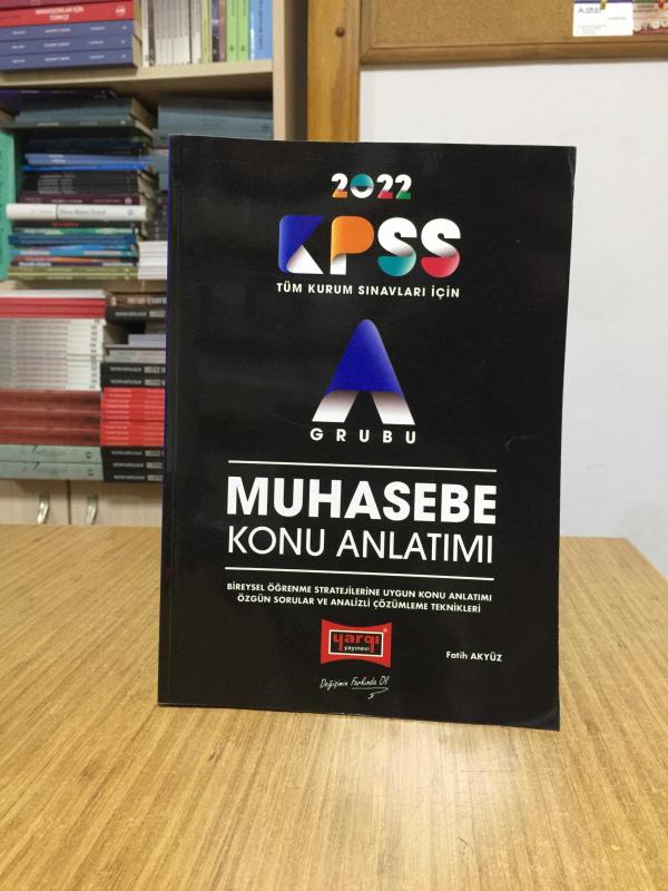 2022 KPSS A Grubu Muhasebe Konu Anlatımı Yargı Yayınları