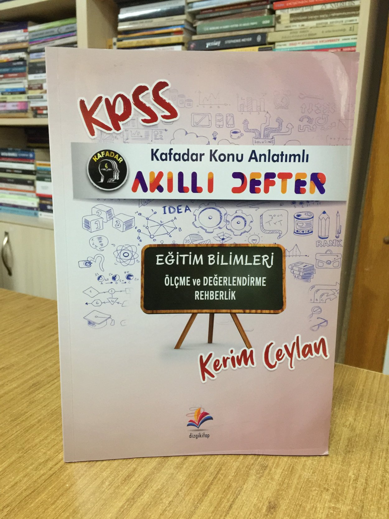 2022 KPSS Eğitim Bilimleri Ölçme ve Değerlendirme Rehberlik KAFADAR Akıllı Defter Dizgi Kitap