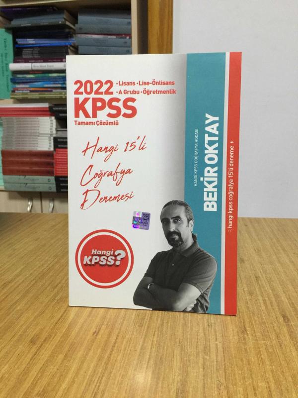 2022 KPSS Hangi 15'li Coğrafya Denemesi Hangi KPSS - Bekir Oktay